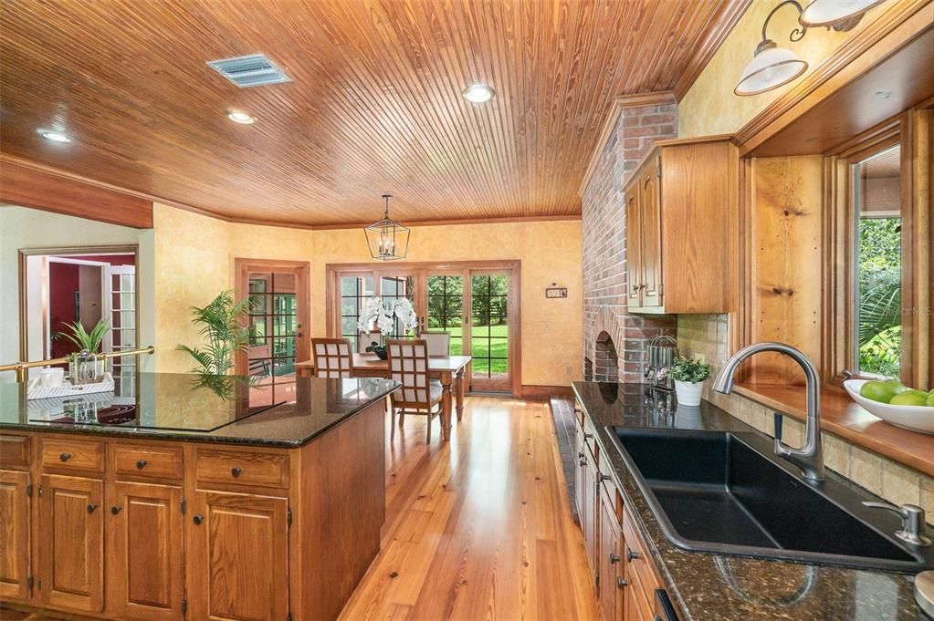 Kitchen looking from sink back to Dining Area