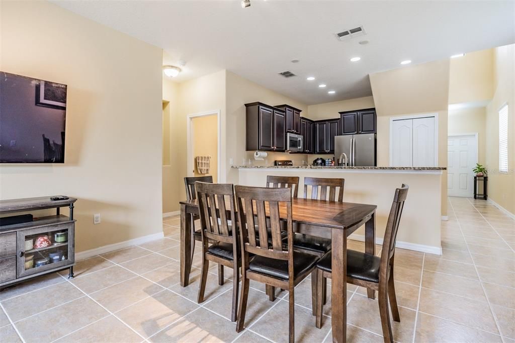 Dining area