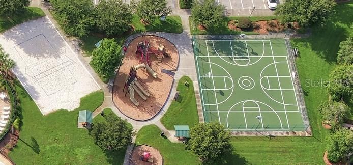 Basketball courts and Volleybal