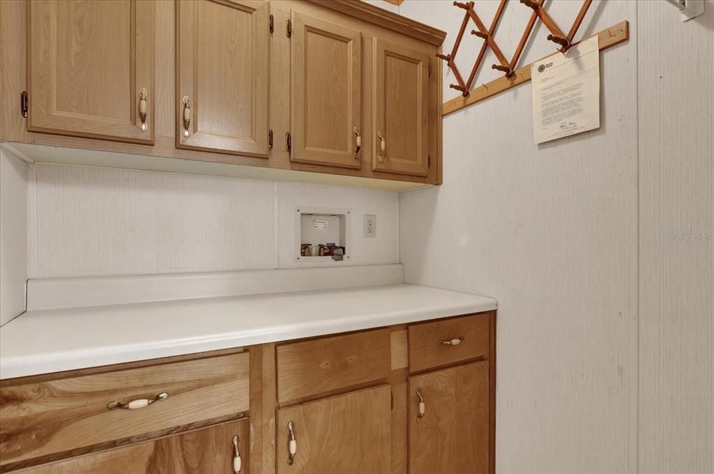 Extra Room off the Kitchen and Wet-Bar Area can be used as Pantry or Indoor Laundry Room