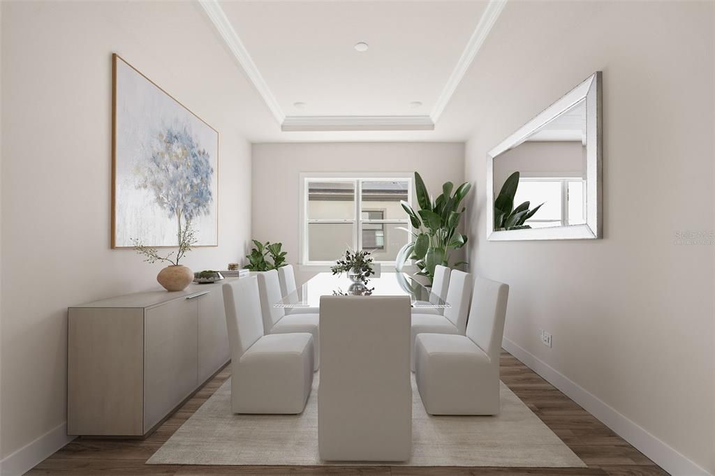 Virtually Staged - Dining Room