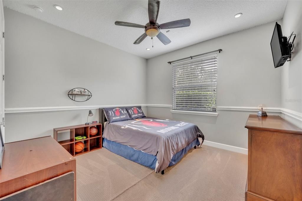 Third bedroom with Jack and Jill bathroom