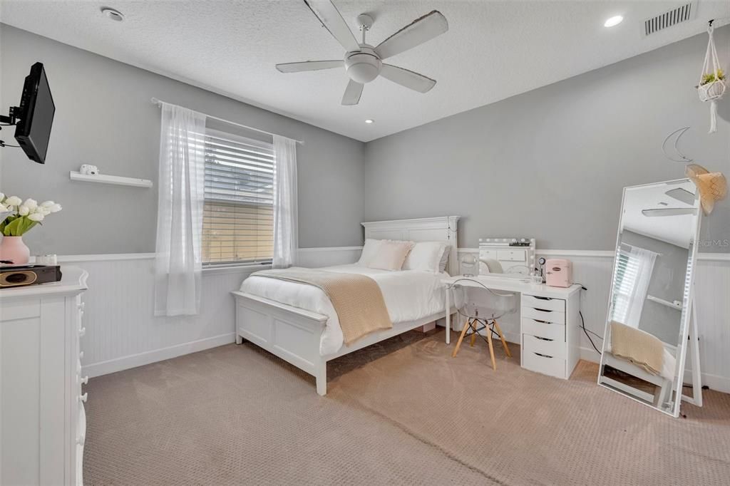 Secondary bedroom with  jack n jill bath