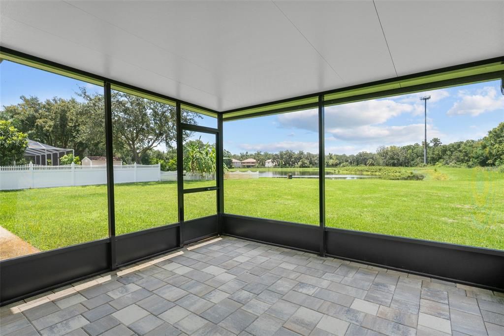 Screened Back Patio