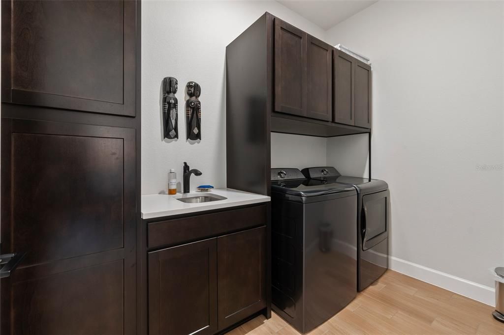 Laundry Room w/Sink & Additional Storage