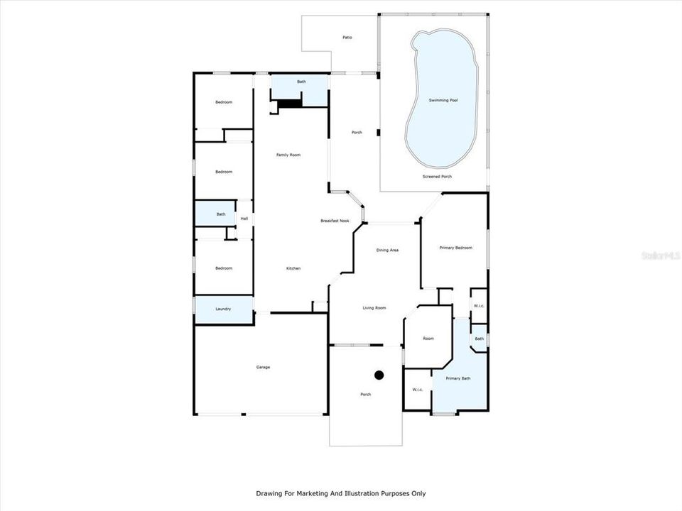 Active With Contract: $560,000 (4 beds, 3 baths, 2598 Square Feet)