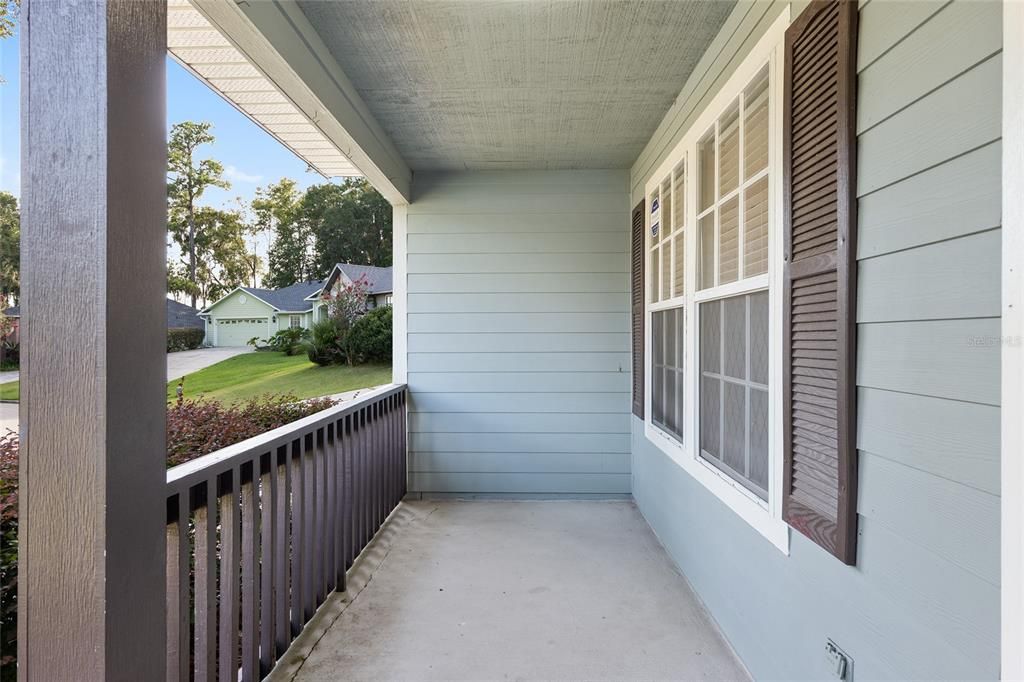 Beautiful front porch