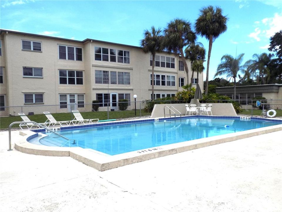 Cool off in the large, beautiful pool or get some exercise swimming laps.