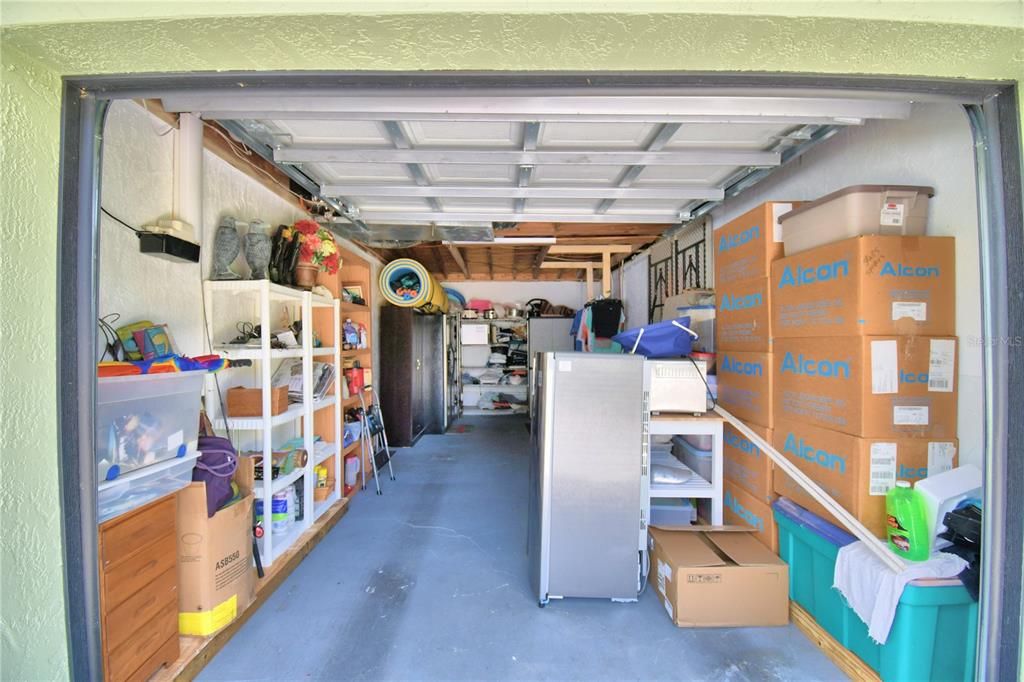 Garage with Washer/Dryer Hookup