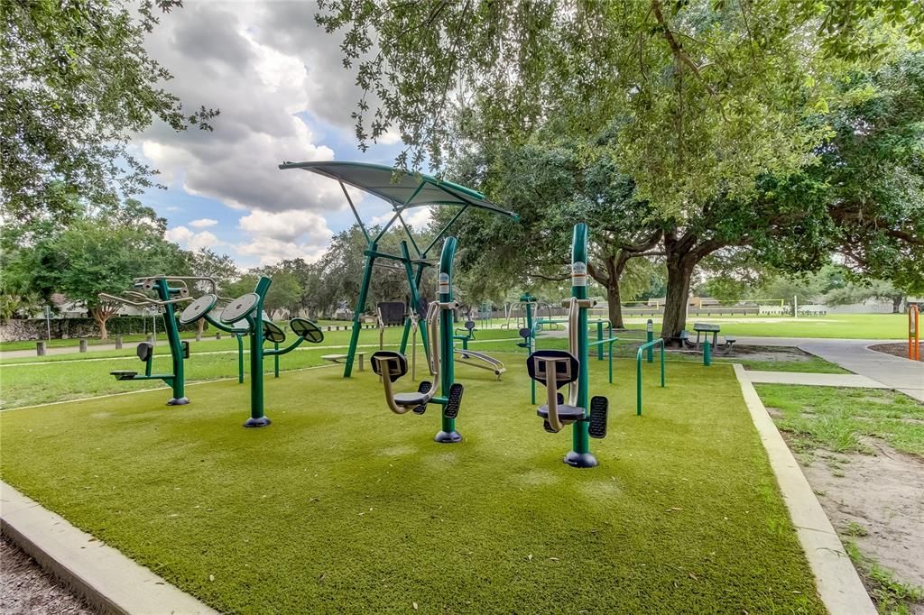 Nearby park - workout?