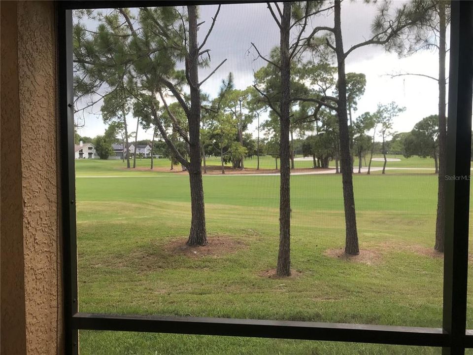 Lanai View of Golf Course