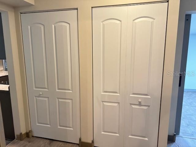 hall closet for storage