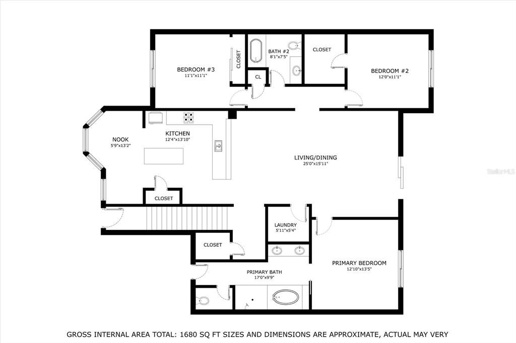 En Venta: $317,900 (3 camas, 2 baños, 1680 Pies cuadrados)