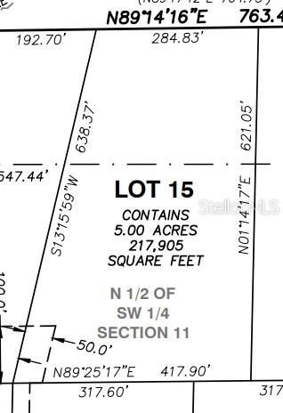 For Sale: $132,500 (5.00 acres)