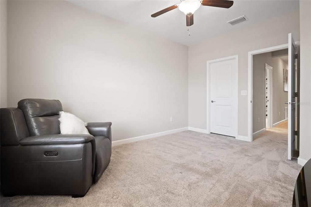 Bedroom 3 Features Walk-in Closet