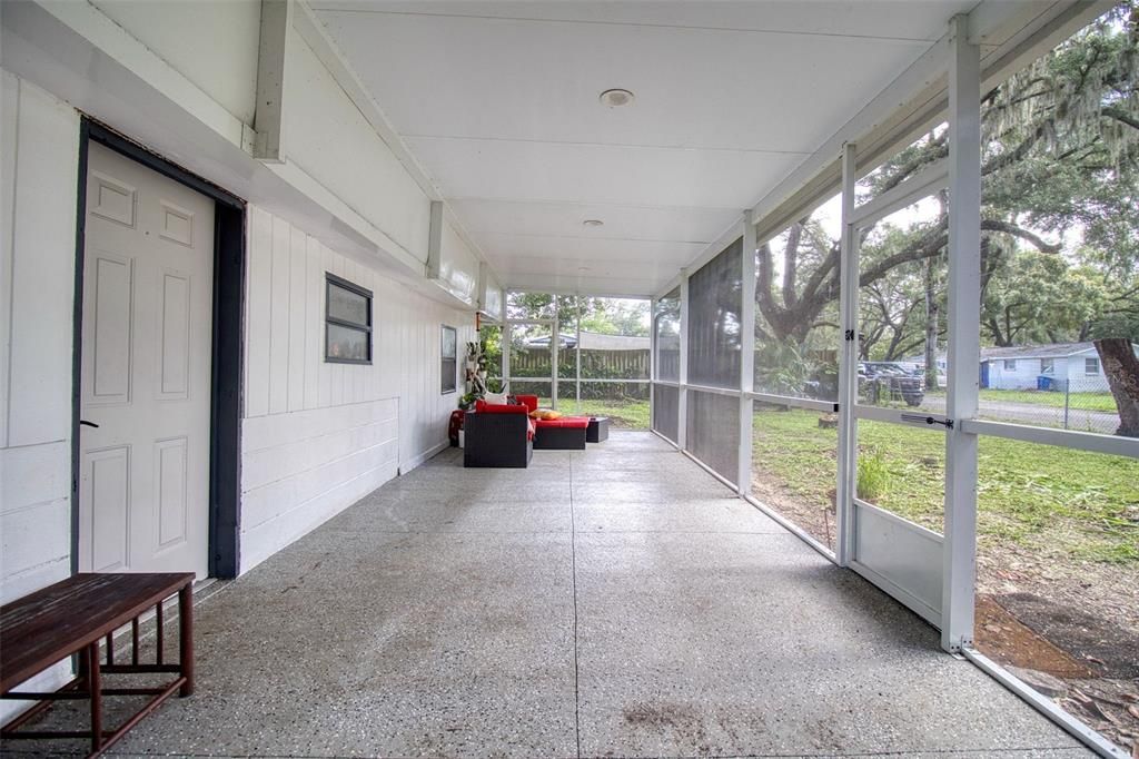 NEW Screened Porch - 34' x 11'