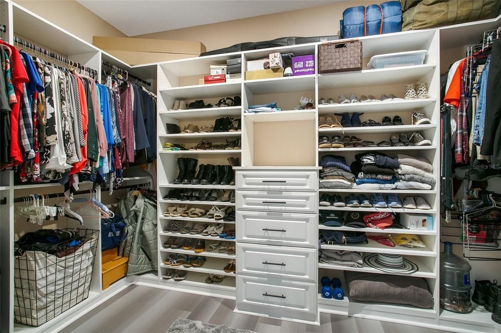 Primary Master Closet