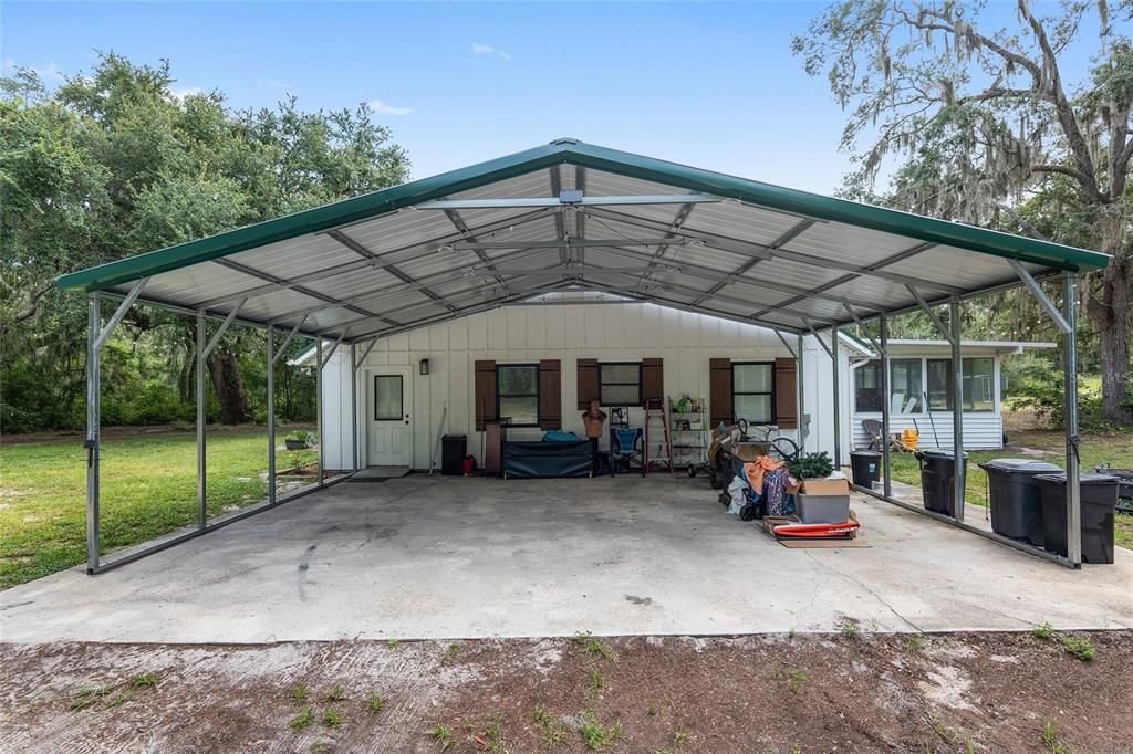 3 Car Carport