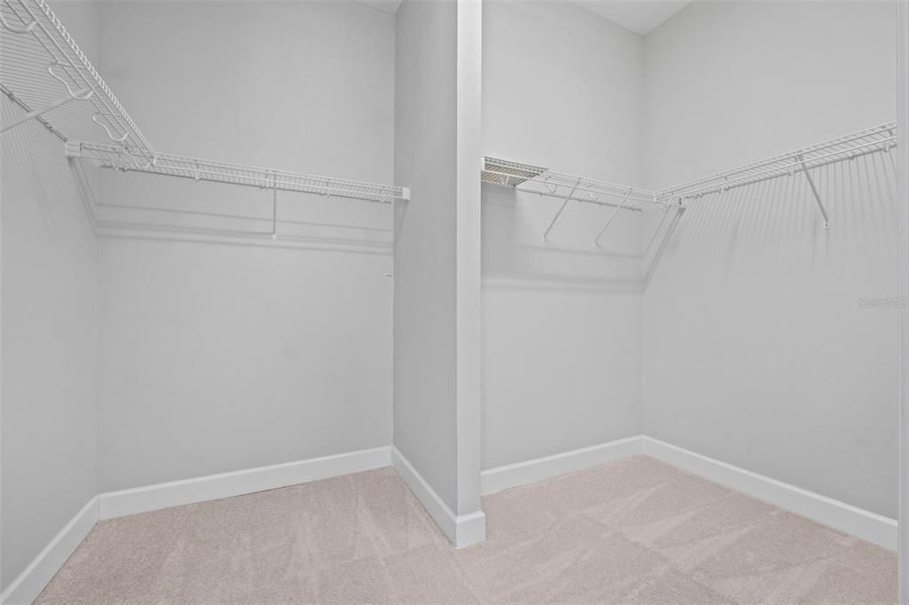 Primary Walk In Closet