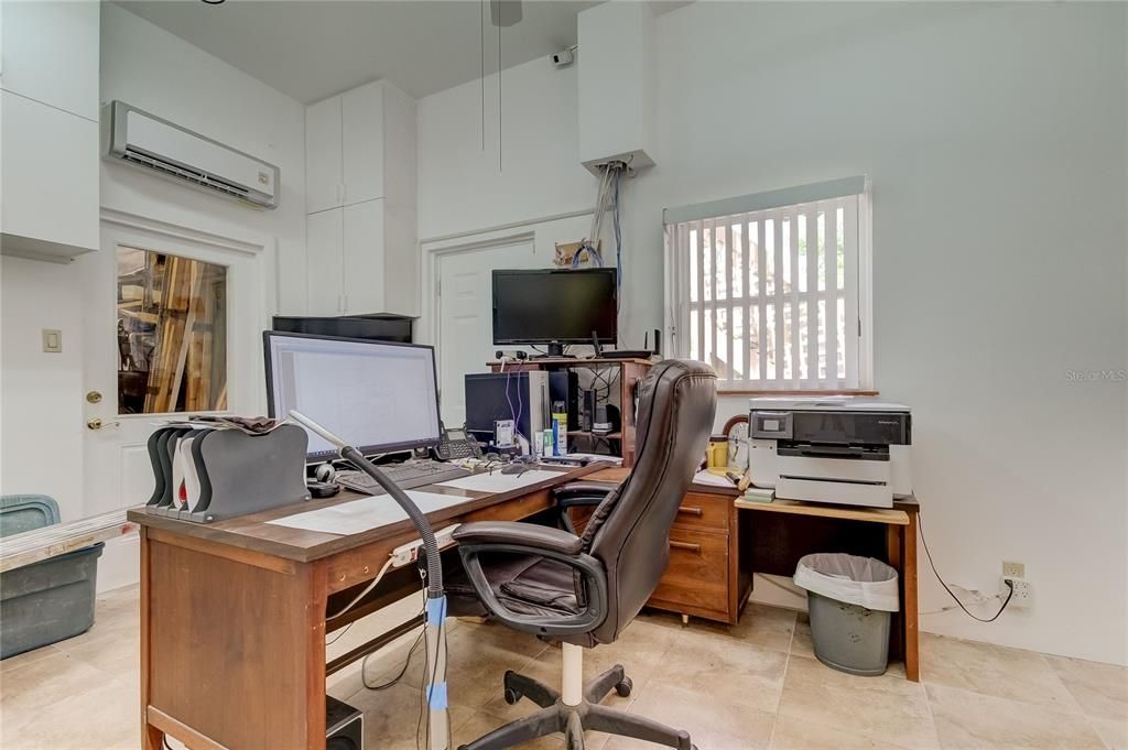 Huge Office in Garage