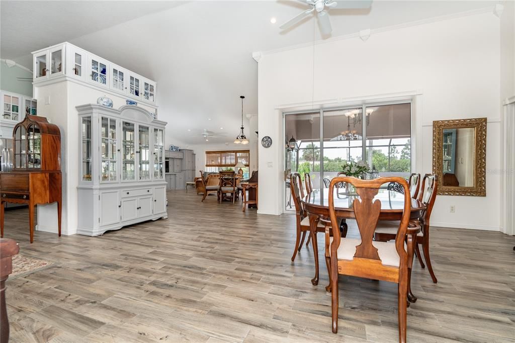 Dining Area - Open Floor plan