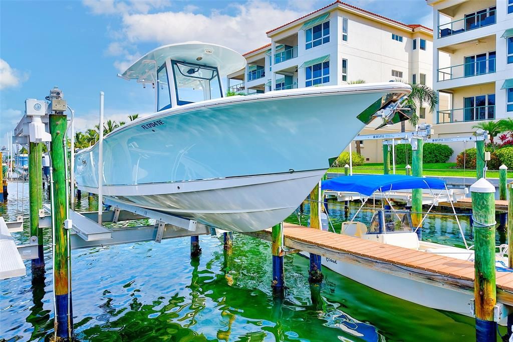 Deeded Boat slip and lift