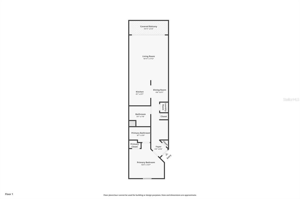 Active With Contract: $239,000 (1 beds, 2 baths, 798 Square Feet)