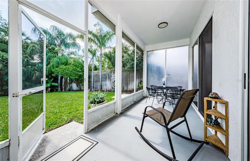 Screened Patio