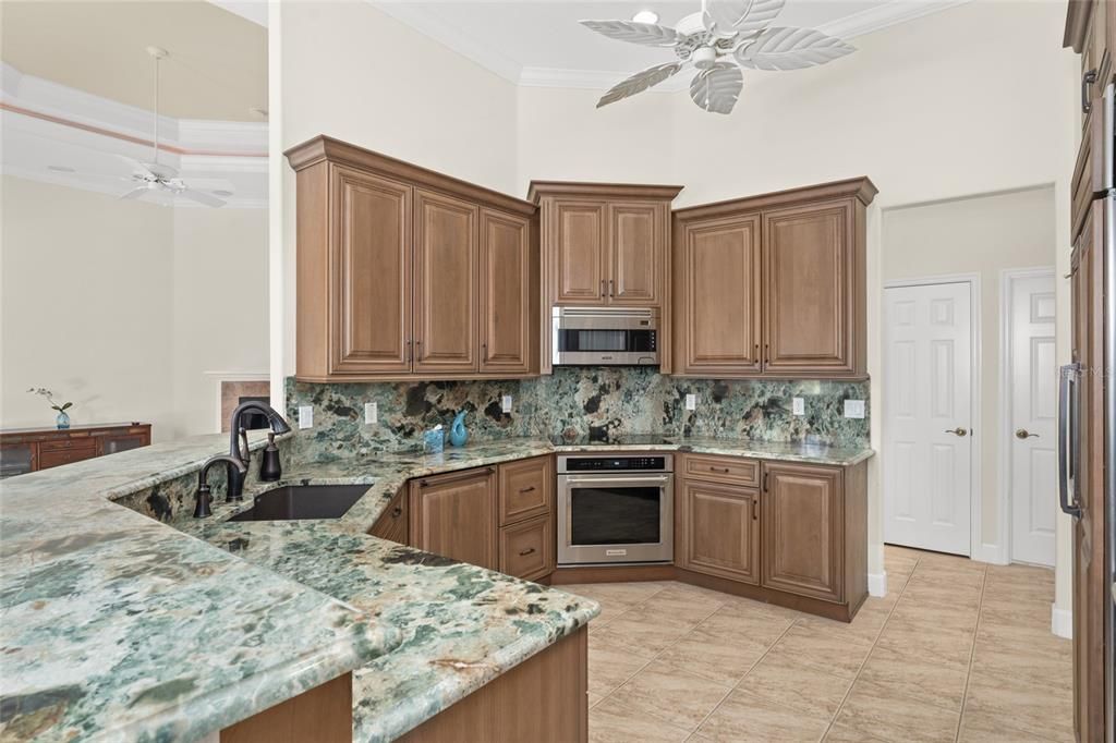 Granite countertops