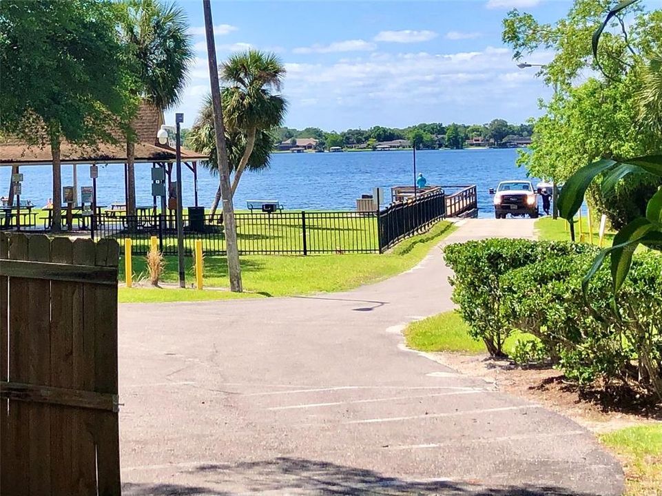 Double Gate to Boat Ramp