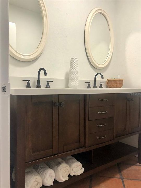 New Double Vanity