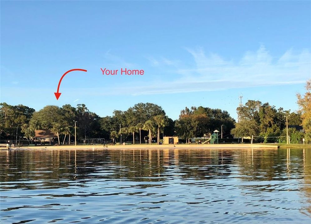 View of Park from Lake