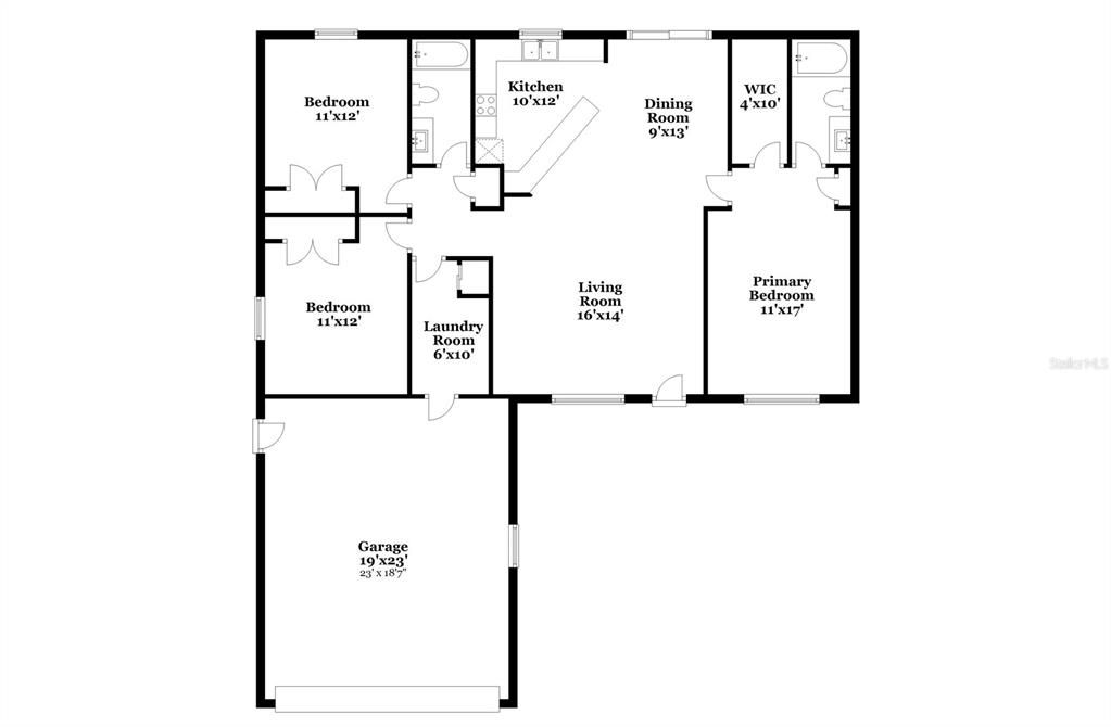 For Rent: $2,090 (3 beds, 2 baths, 1469 Square Feet)