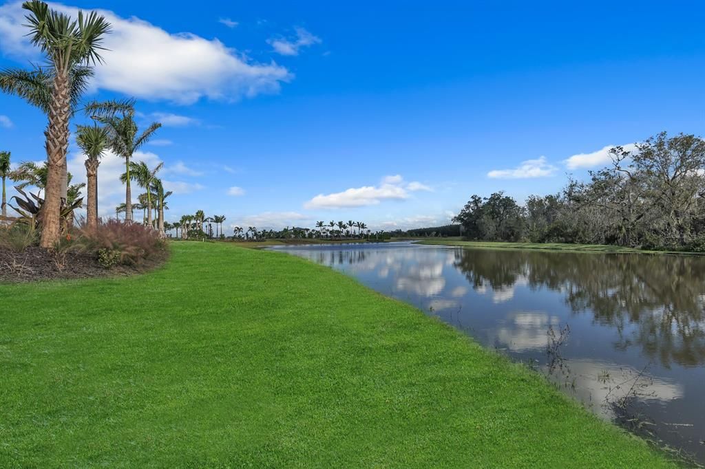 Lake and preserve views at Monterey at Lakewood Ranch