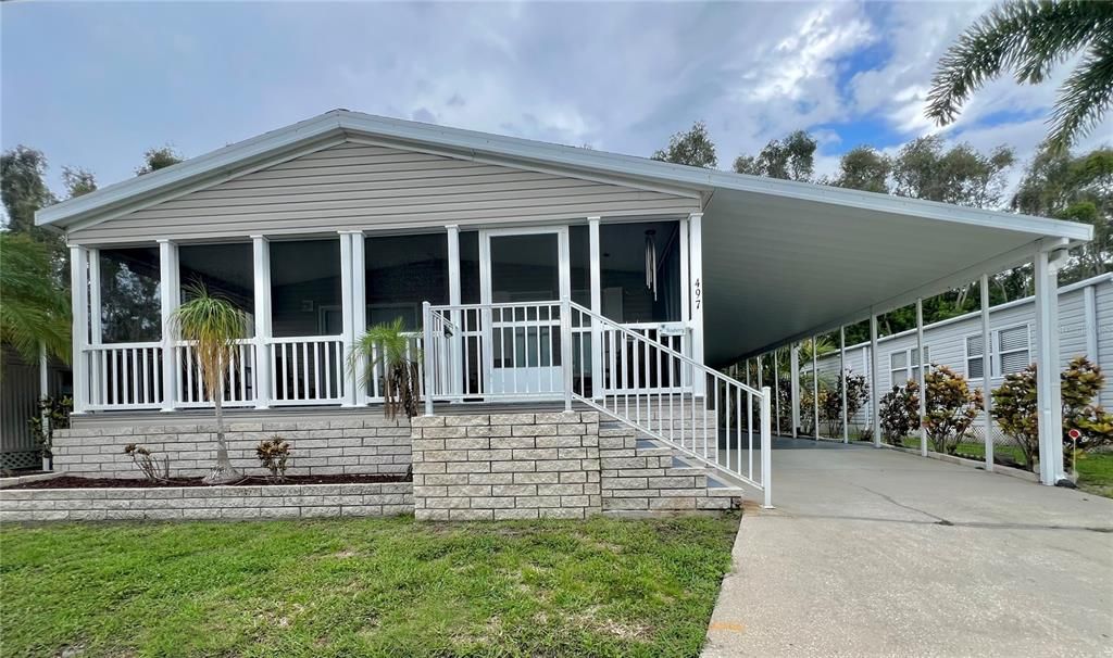 Front of 2003 Palm Harbor Manufactured Home