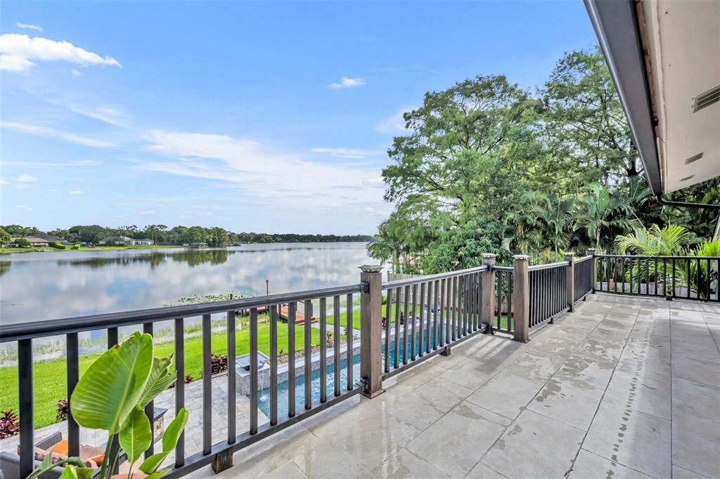 Balcony off of Master bedroom