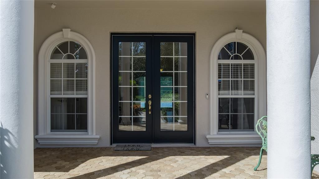 Covered Front Patio