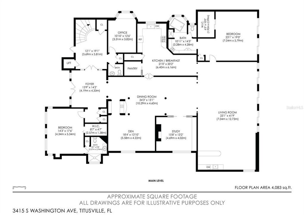 En Venta: $1,775,000 (5 camas, 4 baños, 8217 Pies cuadrados)