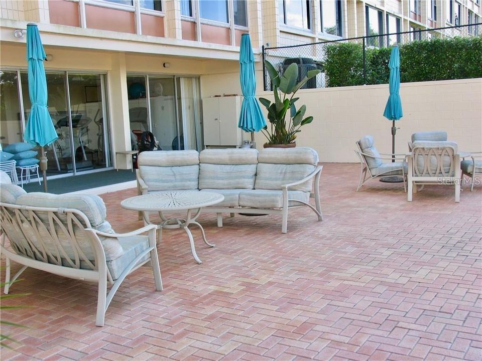 SITTING AREA BY POOL