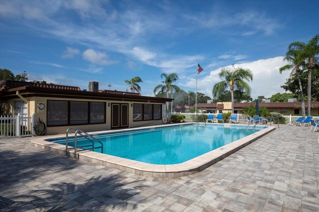 Community Heated Pool and Club house