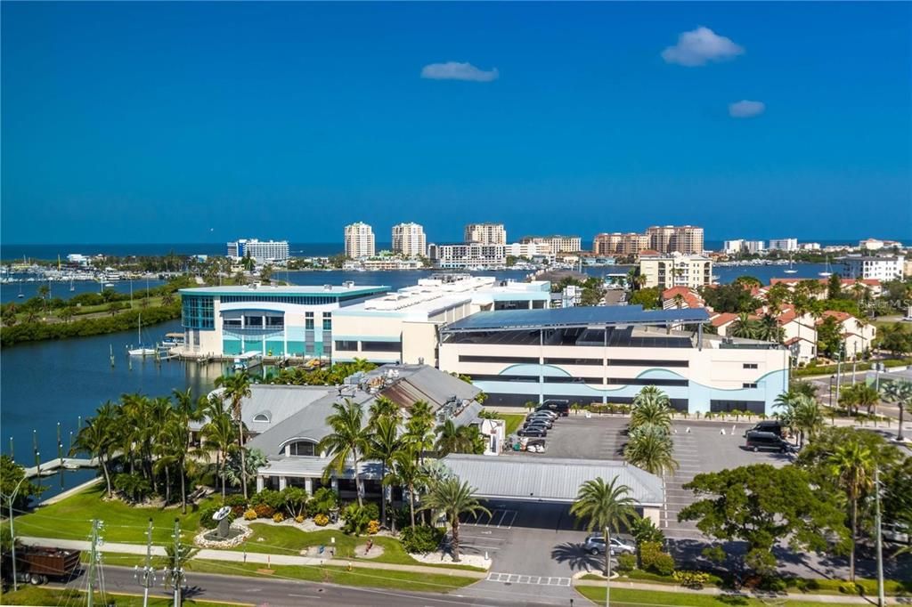 CLEARWATER MARINE AQUARIUM CAN BE SEEN FROM #1001