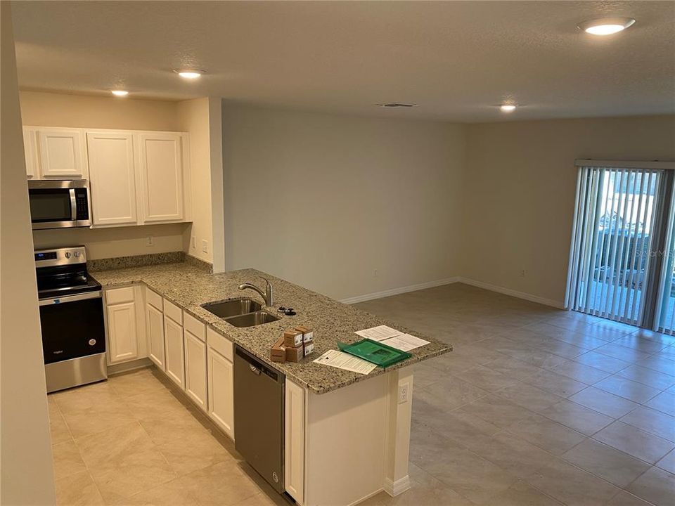 Kitchen/living area