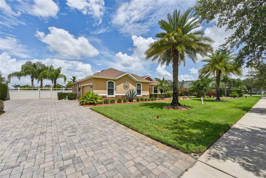 Oversized Driveway with Plenty of Parking Space