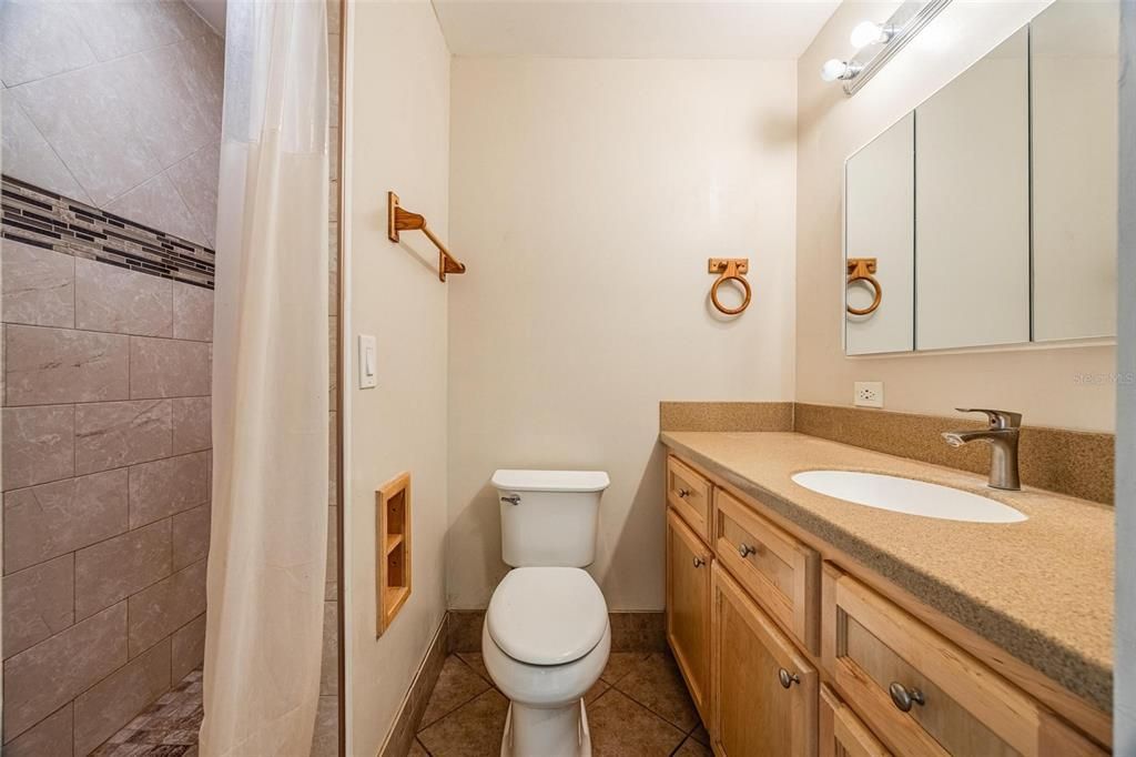 Detached Garage Apartment/In-law suite bathroom