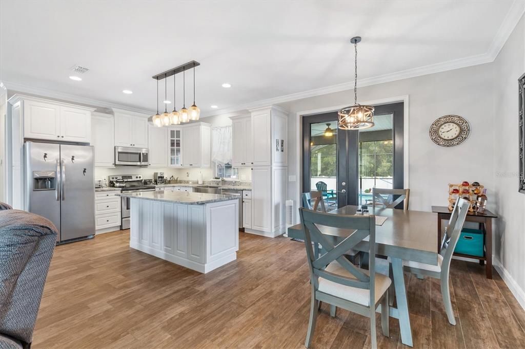 Dining Room and Kitchen