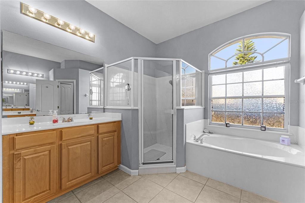 Master bathroom