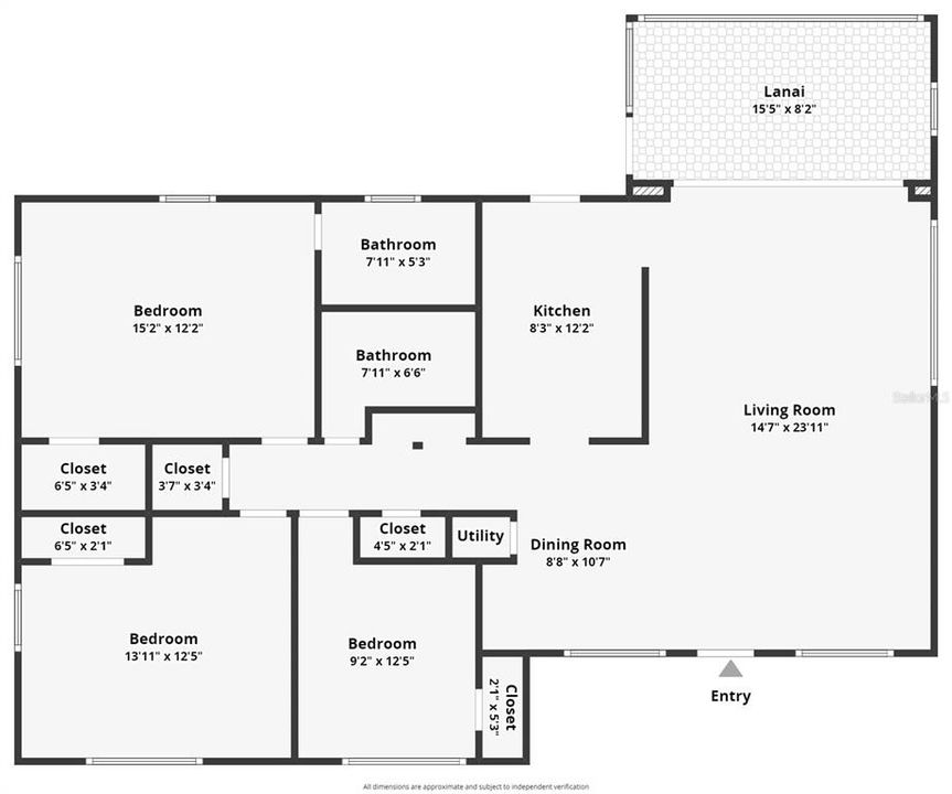 Active With Contract: $1,900 (3 beds, 2 baths, 1330 Square Feet)