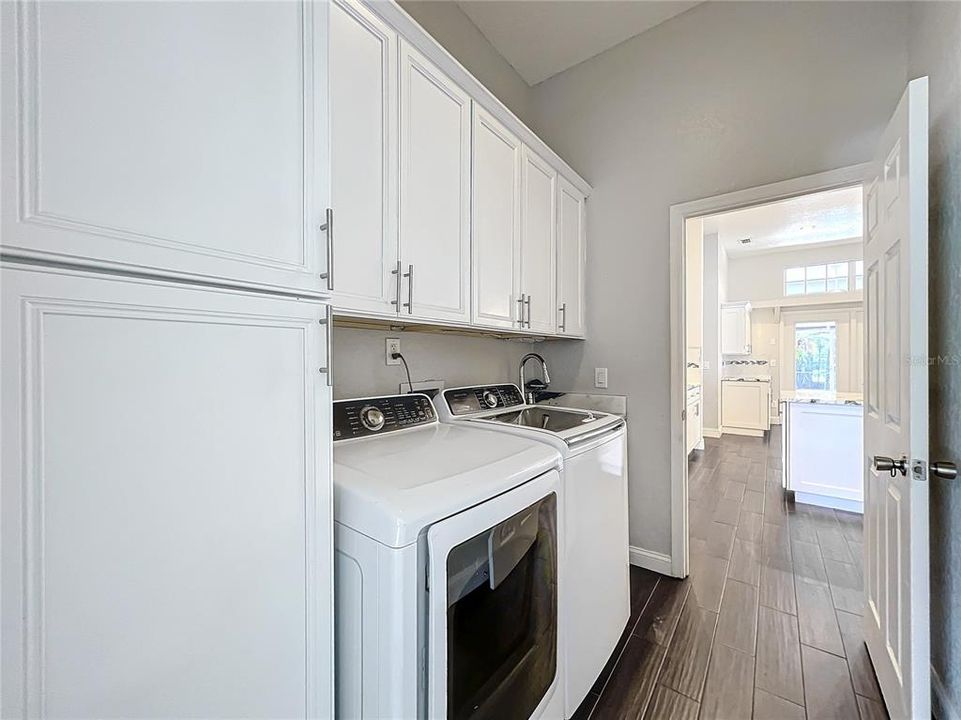 Laundry room cabinetry