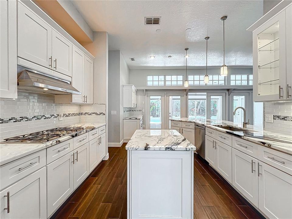 Kitchen and extension