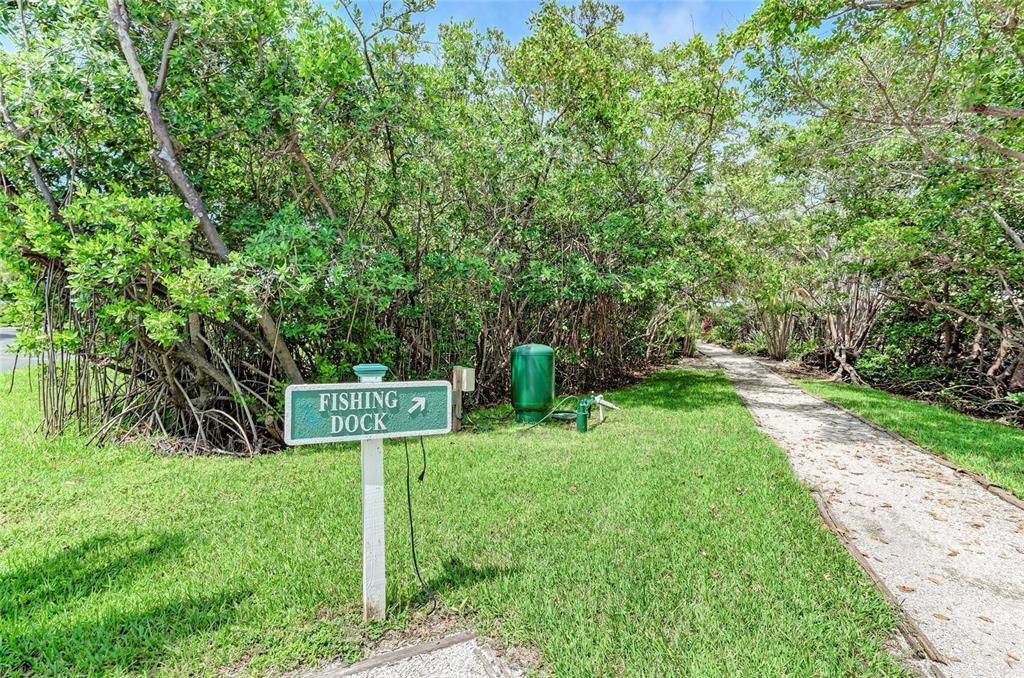 Nature Trail To Fishing Dock on the Bay